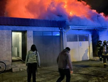 Tres adultos mayores de de 84, 89 y 90 años murieron en incendio en San Joaquín