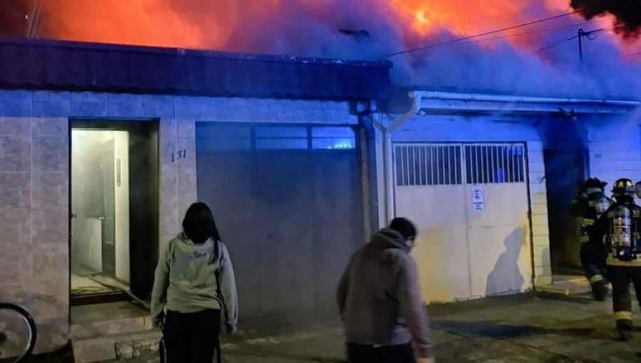 Tres adultos mayores de de 84, 89 y 90 años murieron en incendio en San Joaquín