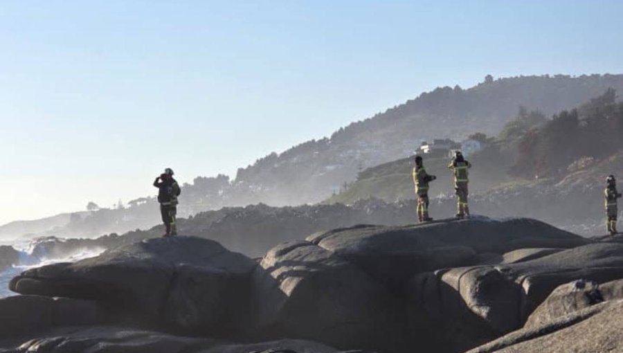 Adolescente de 14 años murió tras caer al mar mientras pescaba en Zapallar