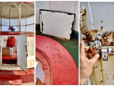 Desconocidos vandalizaron histórico faro Curaumilla de Laguna Verde: destruyeron vidrios e intentaron robar baterías