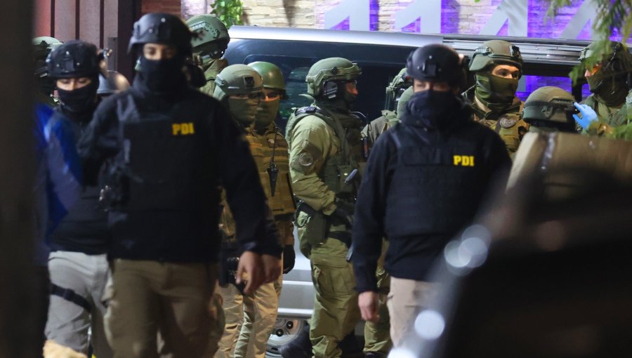 Megaoperativo conjunto entre Carabineros y la PDI dejó 459 detenidos en Valparaíso y otras seis regiones del país