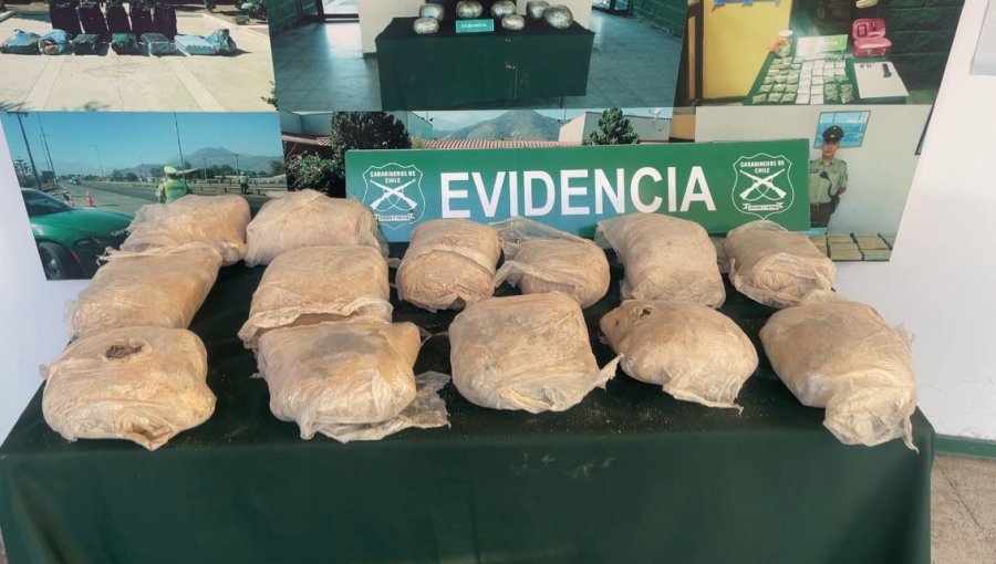 Detienen a pasajero de bus en Nogales con casi 15 kilos de marihuana en su equipaje