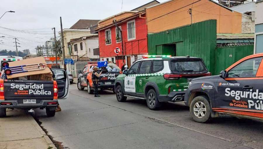 Desbaratan cuatro bodegas clandestinas que abastecían al comercio ilegal en Viña