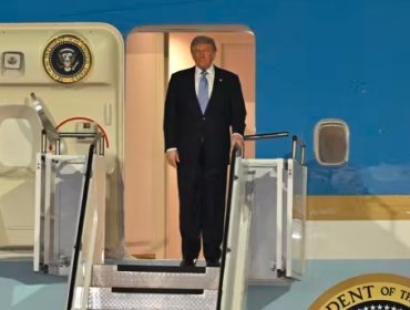 Trump aterrizó en China tras nueve años: inicia cumbre histórica marcada por tregua comercial