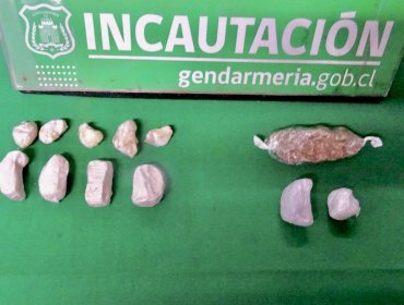 Mujer fue detenida tras intentar ingresar drogas a cárcel de Los Andes durante una visita