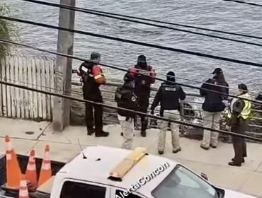 Conmoción en Concón tras el hallazgo de una persona sin vida en el camino costero