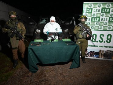 Allanan comunidad de Temucuicui tras ataque a balazos a Carabineros en Ercilla: Incautan armas y camioneta
