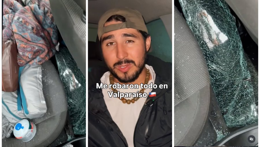 Influencer mexicano fue víctima de robo en Valparaíso: “Te llevaste mi vida y mi historia"