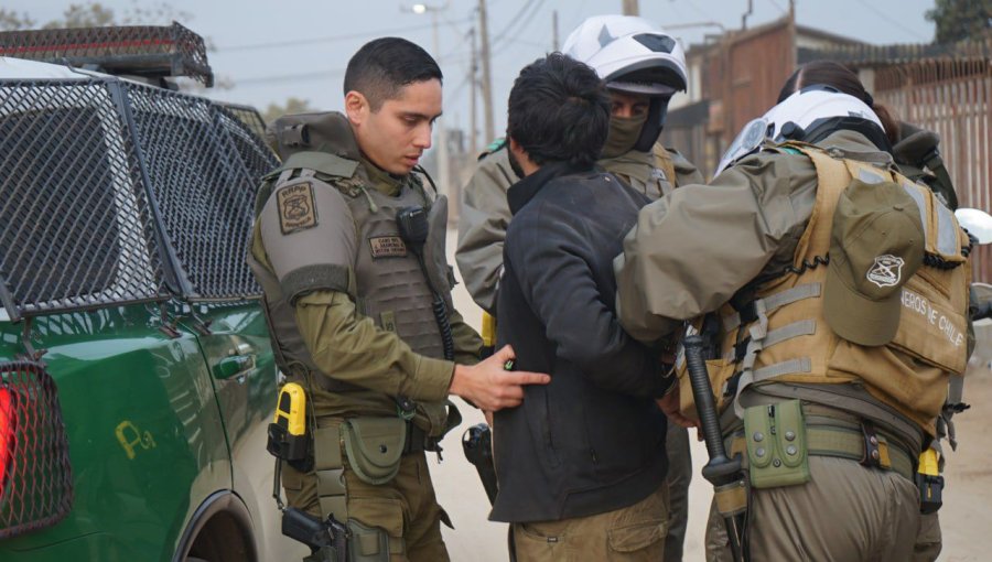 Nueve detenidos y más de 70 controles deja nueva «Ronda Impacto» en Puchuncaví
