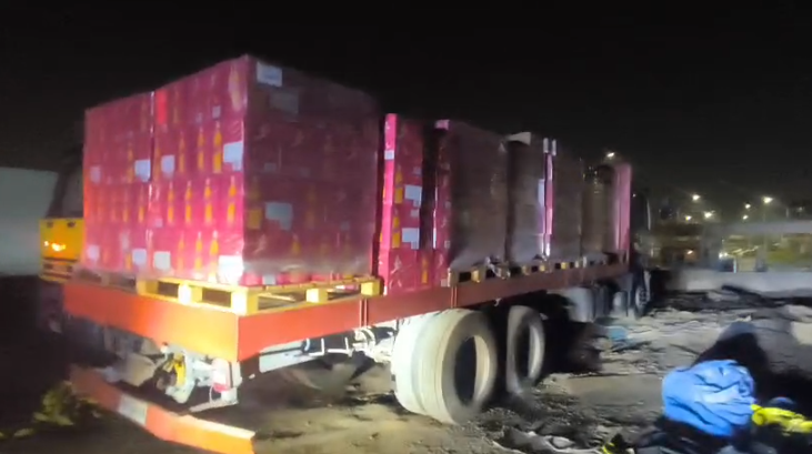 Operativo en La Pintana y Puente Alto: Carabineros recupera carga de alcohol avaluada en $300 millones