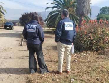 Motociclista murió acribillado en La Cruz: PDI halló 25 vainillas en escena del crimen