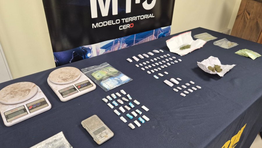 Operativo antidrogas en San Felipe deja dos detenidos y decomiso de cocaína y marihuana