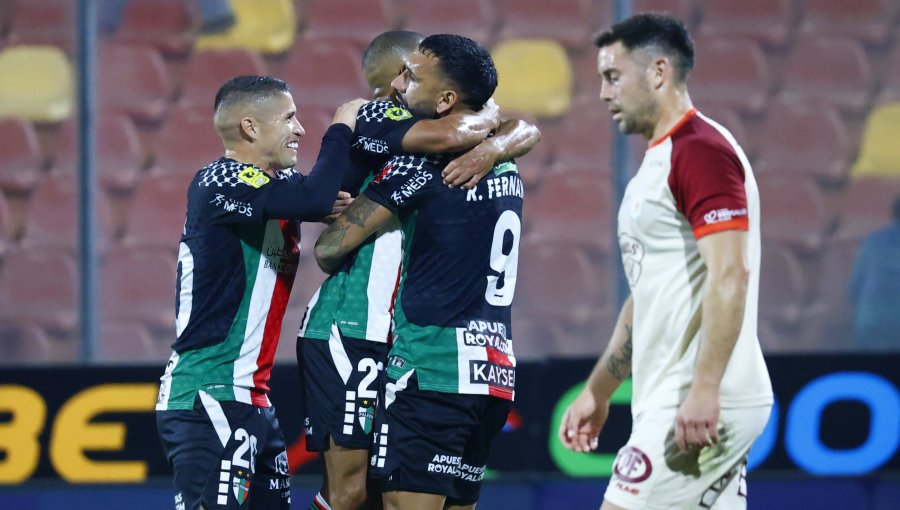 Palestino golea a D. La Serena en Santa Laura y escala valiosos puestos en la Liga de Primera
