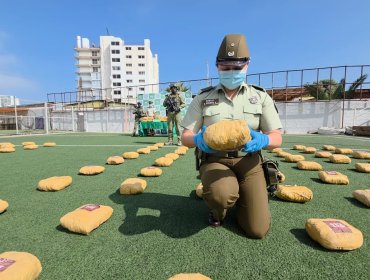 Detienen a dos ciudadanos colombianos e incautan 201 kilos de marihuana en Calama