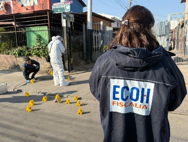 Hombre fue asesinado en plena vía pública en La Pintana