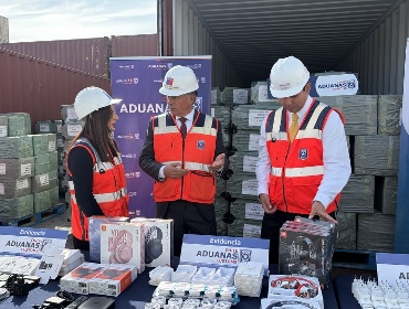 Descubren millonario contrabando de artículos tecnológicos en San Antonio