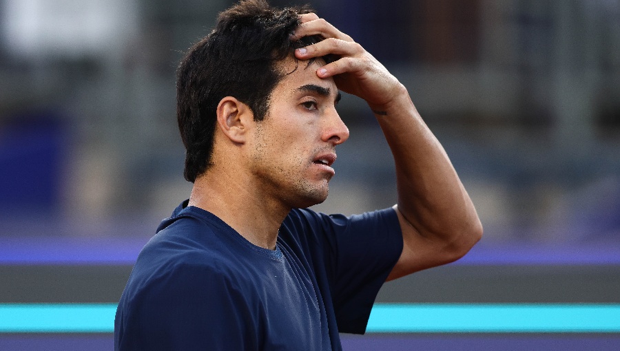 Cristian Garin cae en su último apronte antes de Roland Garros