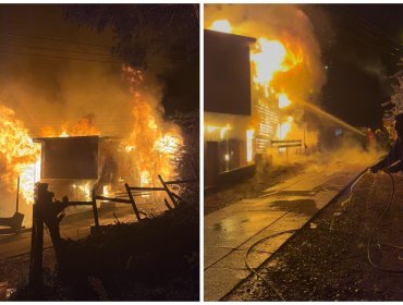 Tragedia en Juan Fernández: hombre murió en incendio que destruyó una vivienda