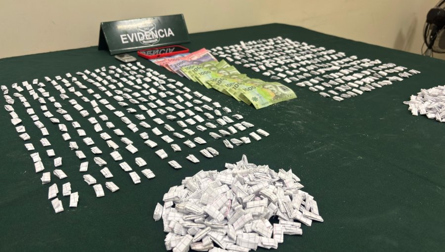 «Ronda Impacto» en La Ligua y Petorca deja dos detenidos y mil dosis de pasta base incautadas