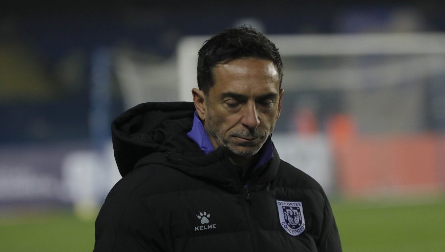 D. Concepción confirmó la salida del entrenador Walter Lemma: estuvo dos meses en el cargo