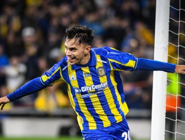 Vicente Pizarro anotó en goleada y clasificación de Rosario Central a octavos de la Copa Libertadores