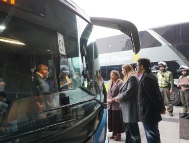 Refuerzan fiscalizaciones laborales y de transporte ante la llegada de unos 400 mil visitantes a la región de Valparaíso por feriado