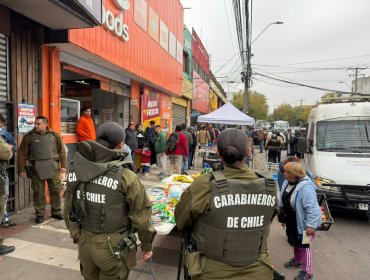 «Ronda Impacto» termina con 15 personas detenidas y el decomiso de más de 2 mil especies del comercio ilegal de Viña del Mar