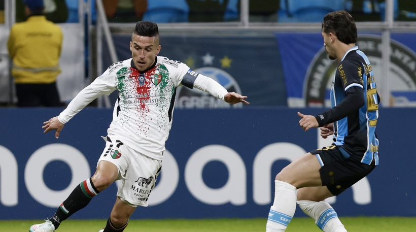Palestino quedó eliminado de la Copa Sudamericana tras caer como visitante ante Gremio