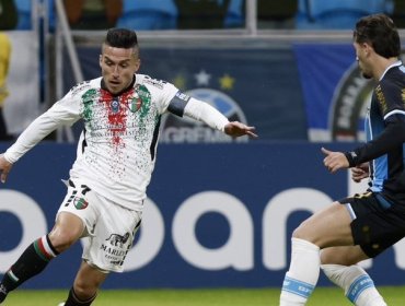 Palestino quedó eliminado de la Copa Sudamericana tras caer como visitante ante Gremio