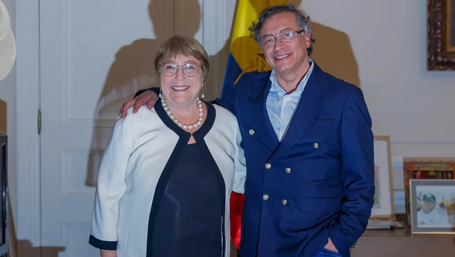 Presidente Petro anuncia apoyo de Colombia a candidatura de Michelle Bachelet a la ONU