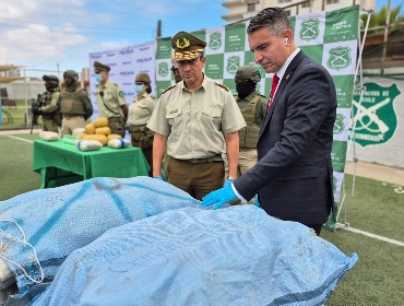 Fiscalía de Antofagasta alcanzó cifra récord de 101 toneladas de droga incautada