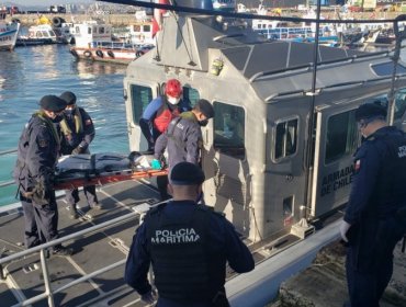 Impacto en Valparaíso: Hallan cadáver flotando en la costa frente a Caleta El Membrillo