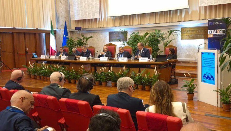 Fiscal Nacional expuso en Italia sobre la expansión en Europa de redes criminales de América Latina y el caso chileno