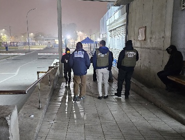 Hombre murió al llegar al Hospital Padre Hurtado con herida de bala en el tórax
