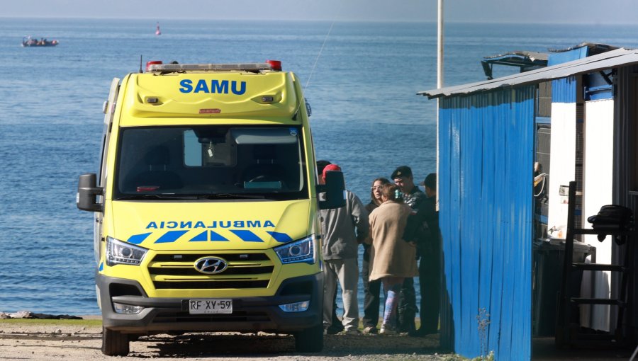 Confirman dos fallecidos y dos sobrevivientes tras volcamiento de lancha en Talcahuano