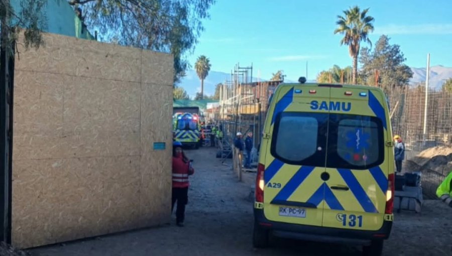 Tragedia en San Felipe: trabajador muere luego de ser atropellado por maquinaria pesada en obras de nuevo Cesfam