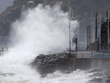 Autoridad Marítima emite aviso de marejadas para las costas de la región de Valparaíso