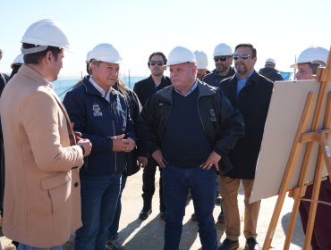 Planta de compostaje, plaza, sede y Parque Metropolitano: Gobernador y Alcalde recorren proyectos estratégicos en Villa Alemana