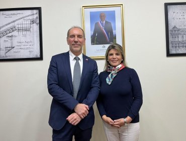 Seremi de Obras Públicas de Valparaíso viajó a Santiago para coordinar proyectos estratégicos con el nivel central
