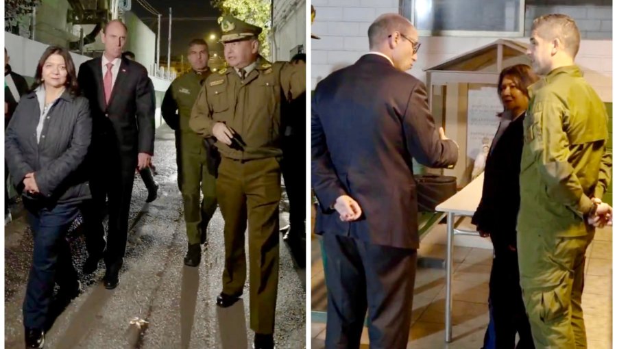 Ministro de Seguridad visitó Comisaría de Carabineros en La Pintana en medio de preocupación por reducción de funcionarios