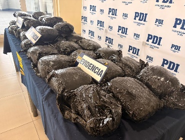 Histórica incautación en Aysén: decomisan casi 40 kilos de marihuana a clan familiar