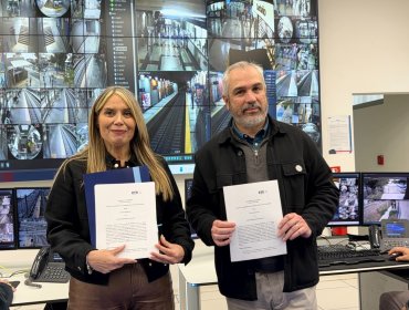 EFE Valparaíso pondrá sus cámaras de seguridad a disposición del Municipio de Quilpué para fortalecer vigilancia en las estaciones