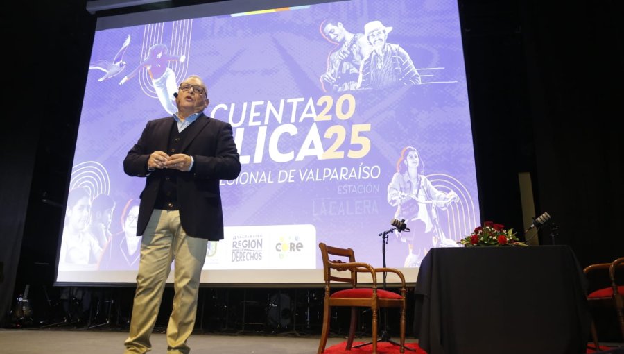 Cuenta Pública del Gobierno Regional de Valparaíso: Gobernador Mundaca destacó inversiones en seguridad, salud y vivienda