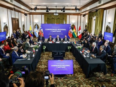 Presidente Kast encabezó cumbre regional contra el crimen organizado junto a delegaciones de cuatro países