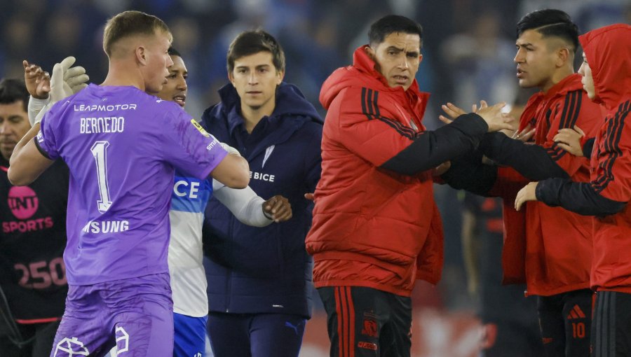 El Tribunal de Disciplina descarta suspensión provisoria para jugadores de Colo-Colo y la UC tras pelea en el clásico