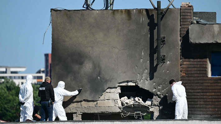 OTAN condena "la temeridad de Rusia" tras impacto de un dron contra un edificio en Rumania