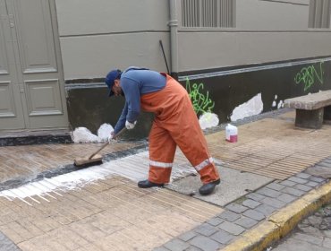Valparaíso refuerza limpieza y retiro de rucos por Día de los Patrimonios y Cuenta Pública