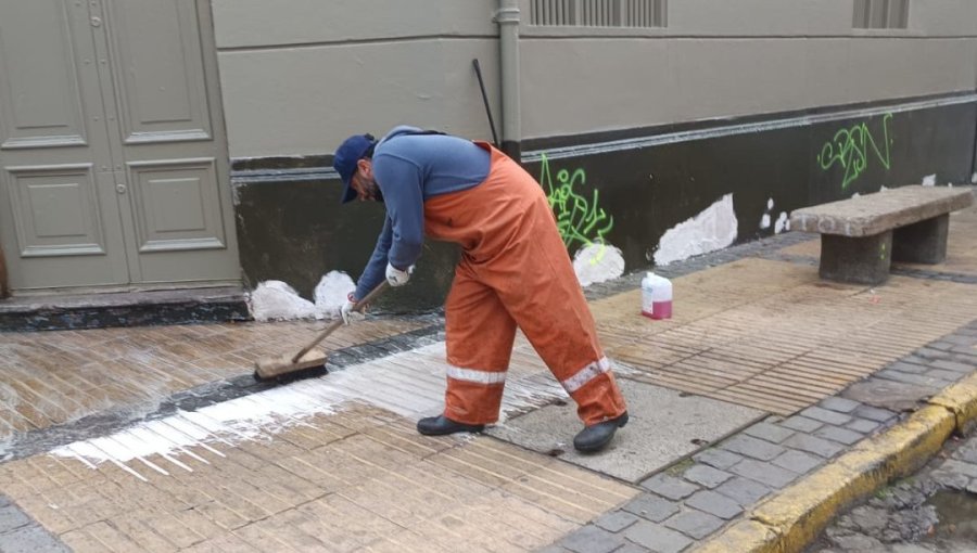 Valparaíso refuerza limpieza y retiro de rucos por Día de los Patrimonios y Cuenta Pública