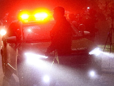 Violento robo en Vitacura: Delincuentes disparan contra guardias municipales