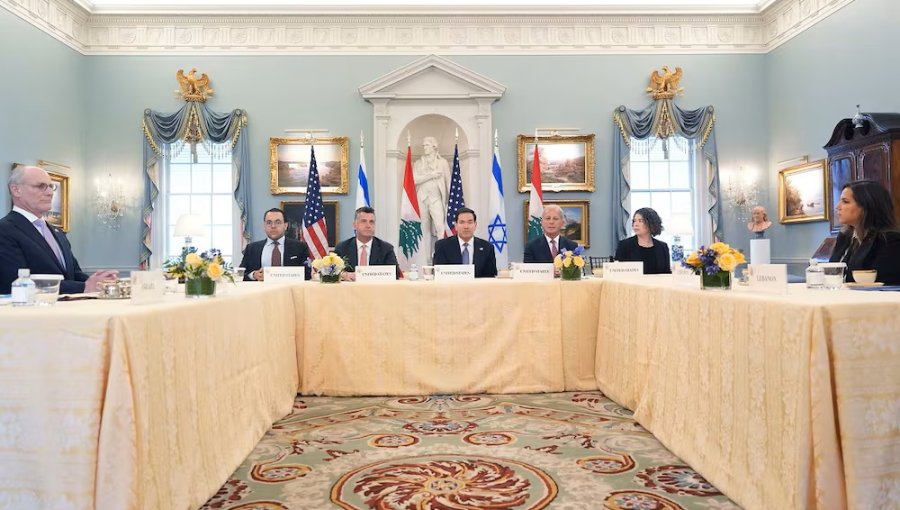 Líbano e Israel negocian nuevamente en Washington mientras continúan los bombardeos y combates
